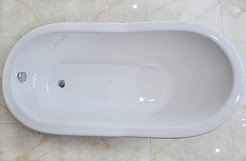 Magliezza Чугунная ванна Gracia Red 170x76 (ножки золото) – фотография-3
